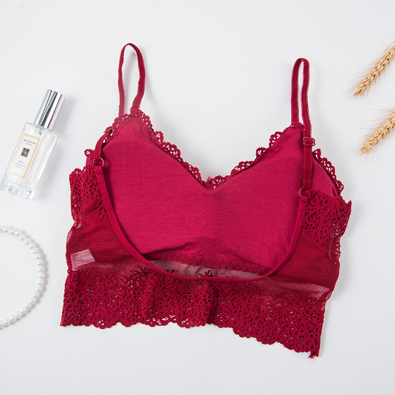 Sheer Bra Lace - 3D sexy Dessous nahtlosen Sport-BH u