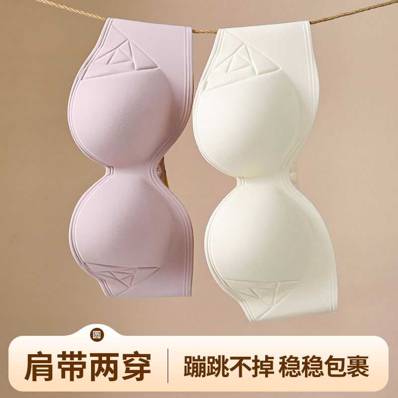 Cotton Bra Everyday - Verstellbarer, geraffter BH mit Knöpfen vorne,