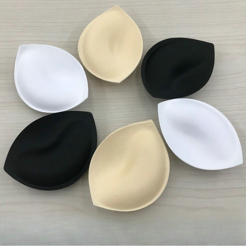 Push Up Bra Silicone - Verdickte Schwamm-BH-Einlagen, Push-Up-Brustvergrößerer, herausnehmbare BH-Polster-Einlagen für