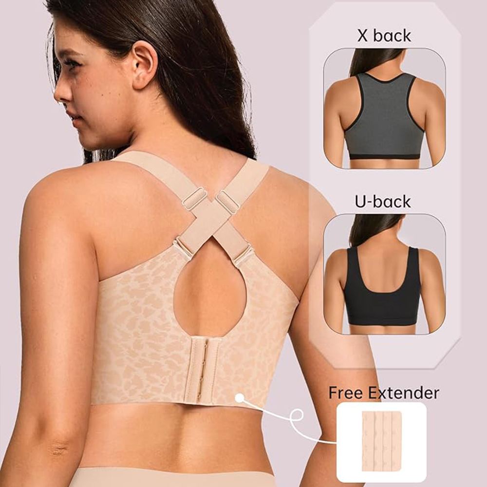 Nahtlose Jelly-BHs mit Leopard – Mastectomy Bra Pocket Bewertung und Preis