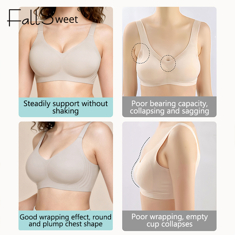 FallSweet Damen Push-Up-BH, na – Mastectomy Bra Pocket Bewertung und Preis