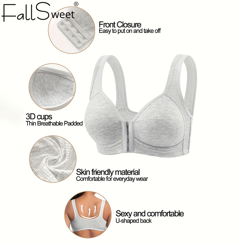 Fallsweet Nahtloser BH mit Vor – Mastectomy Bra Pocket Bewertung und Preis